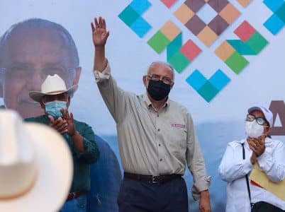 A Navarro le gustar&iacute;a sea en el municipio de SPL el acto de toma de protesta como gobernador
