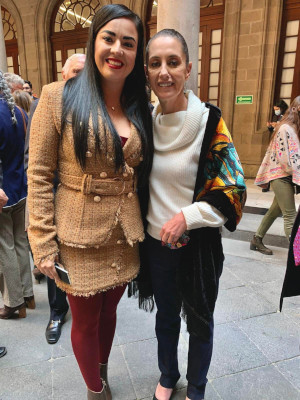 La diputada Alba Cristal invitada especial