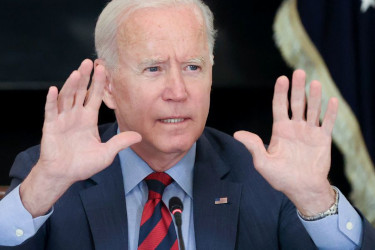 Biden, asustado, no le entr&oacute; al pleito