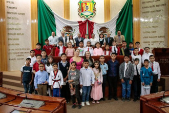 Fortalece Congreso lazos con la ni&ntilde;ez nayarita 