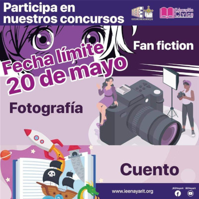 Invitan a concursos de cuento, fotograf&iacute;a y fan fiction