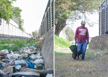 Limpia Gobierno de Tepic alcantarillas, cauces y zanjones