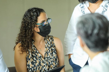 La rectora Galv&aacute;n en el prop&oacute;sito de acabar piller&iacute;as en la UAN