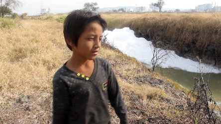 Posible agua muy contaminada para el consumo humano