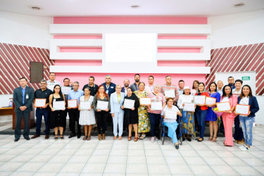 Reconocimiento a trabajadores del DIF por a&ntilde;os de servicio