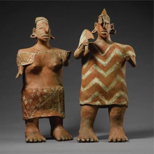 Pareja prehispánica nayarita